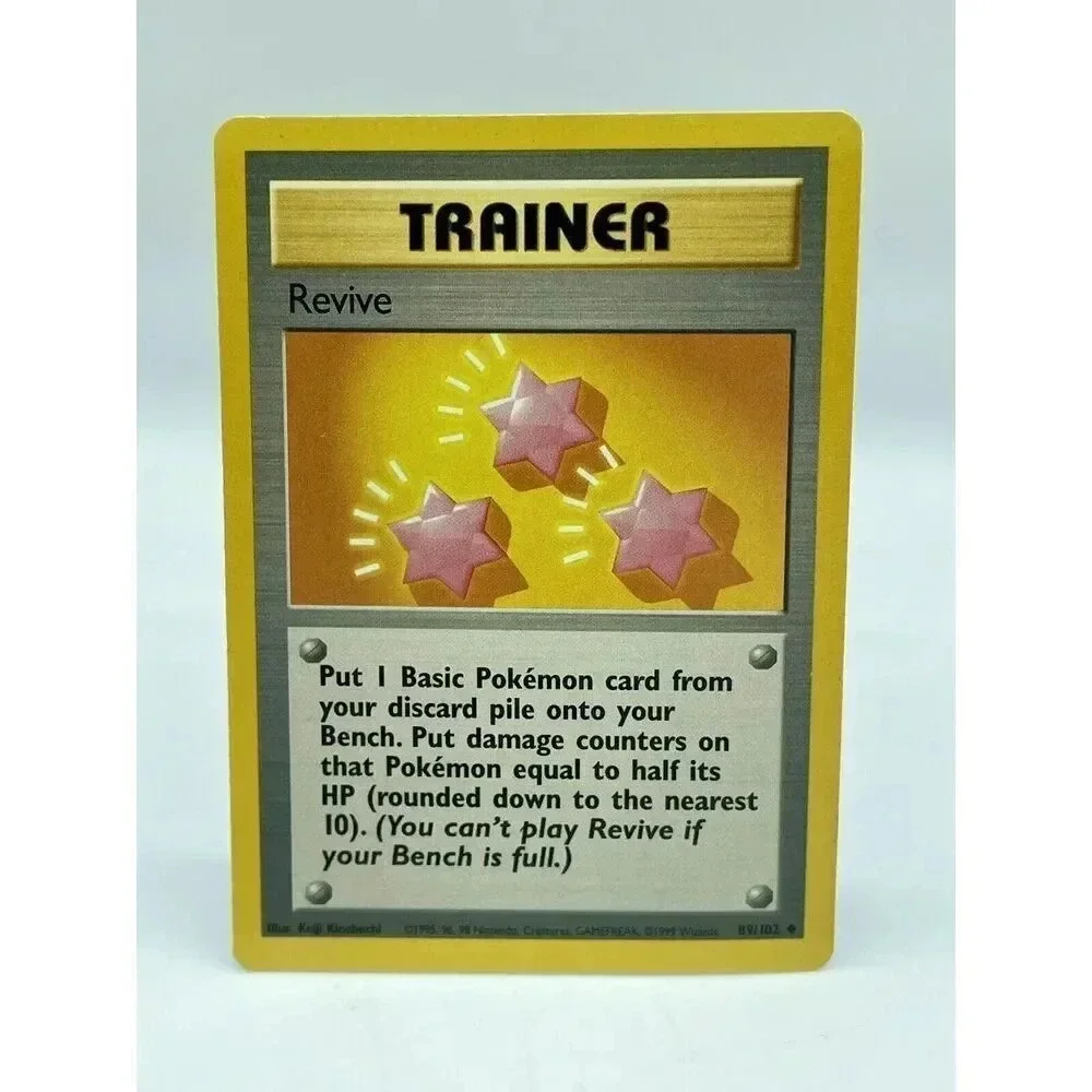 Revive 89/102 Trainer Base Set‎ Non-Holo Vintage 1999 Pokemon TCG LP